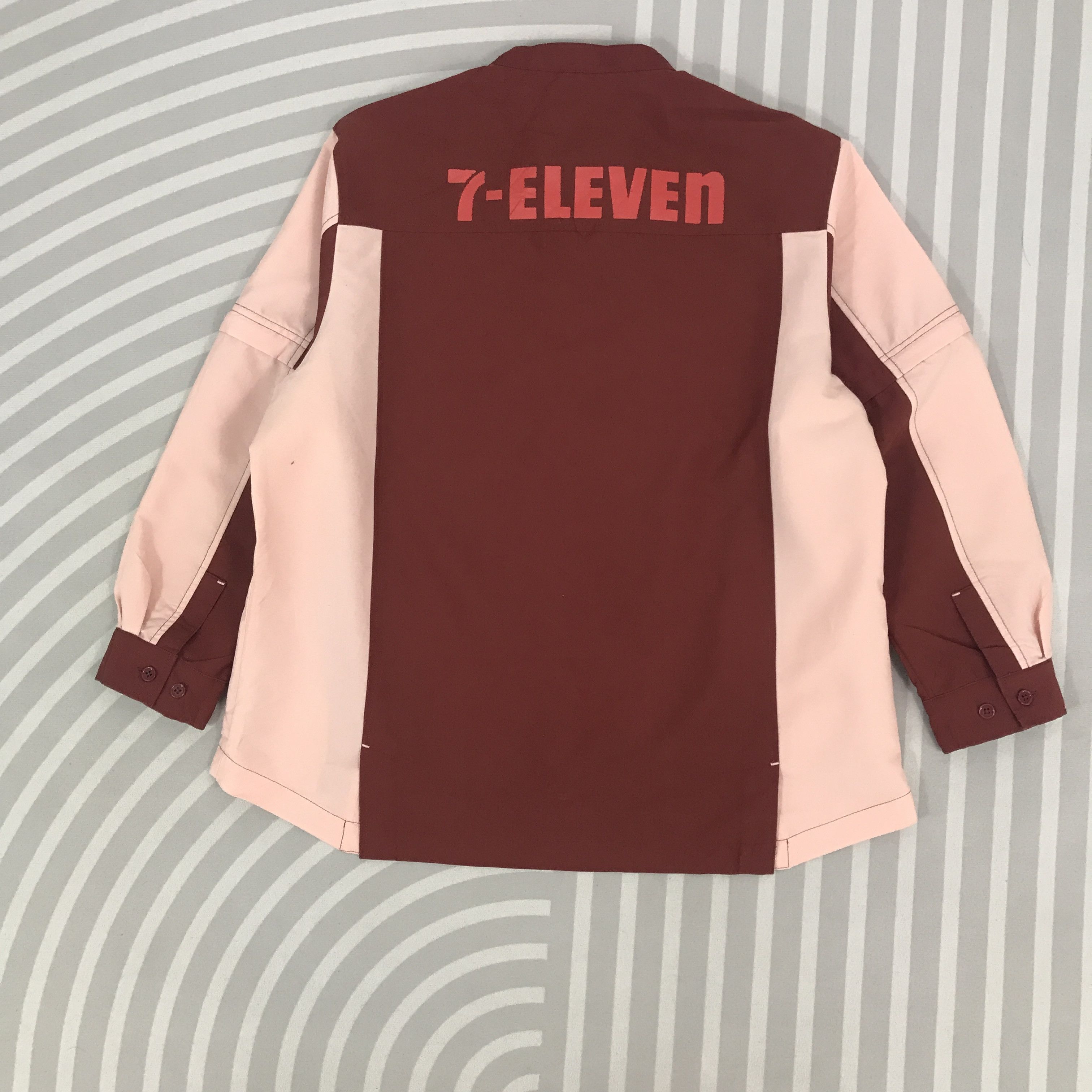 Japanese Brand × Vintage Vintage 7-Eleven Japan uniforms Jacket Size US L / EU 52-54 / 3 - 3 Thumbnail