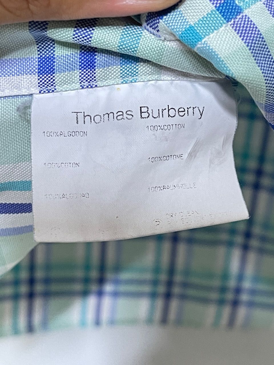 Burberry 🔥 vintage shirt TB Burberry london size M novacheck rare Size US M / EU 48-50 / 2 - 8 Thumbnail