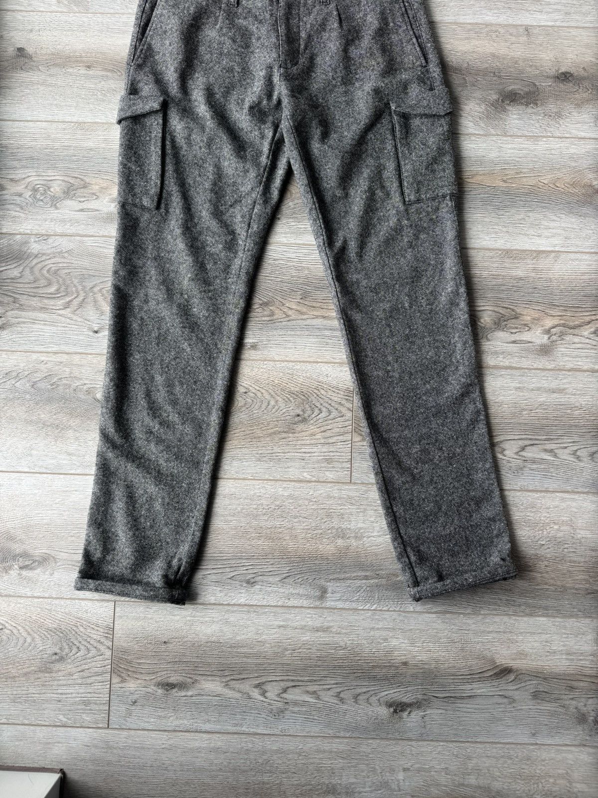 Eleventy Eleventy Luxury Men's Wool Cargo Pants Size US 33 - 4 Thumbnail