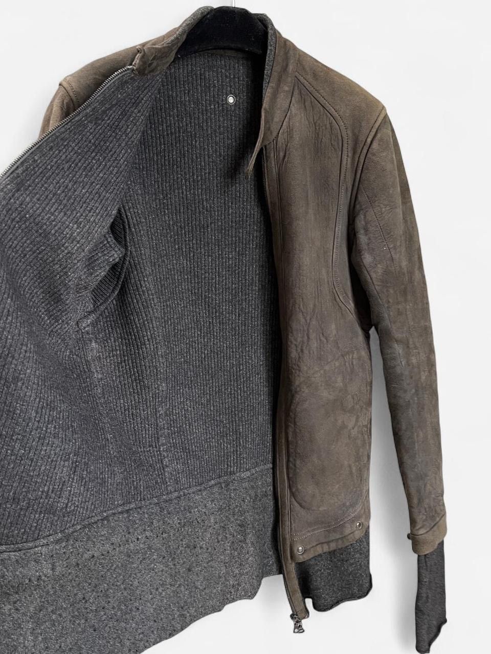 Isaac Sellam Experience Lambskin suede zip up jacket Size US XS / EU 42 / 0 - 3 Thumbnail