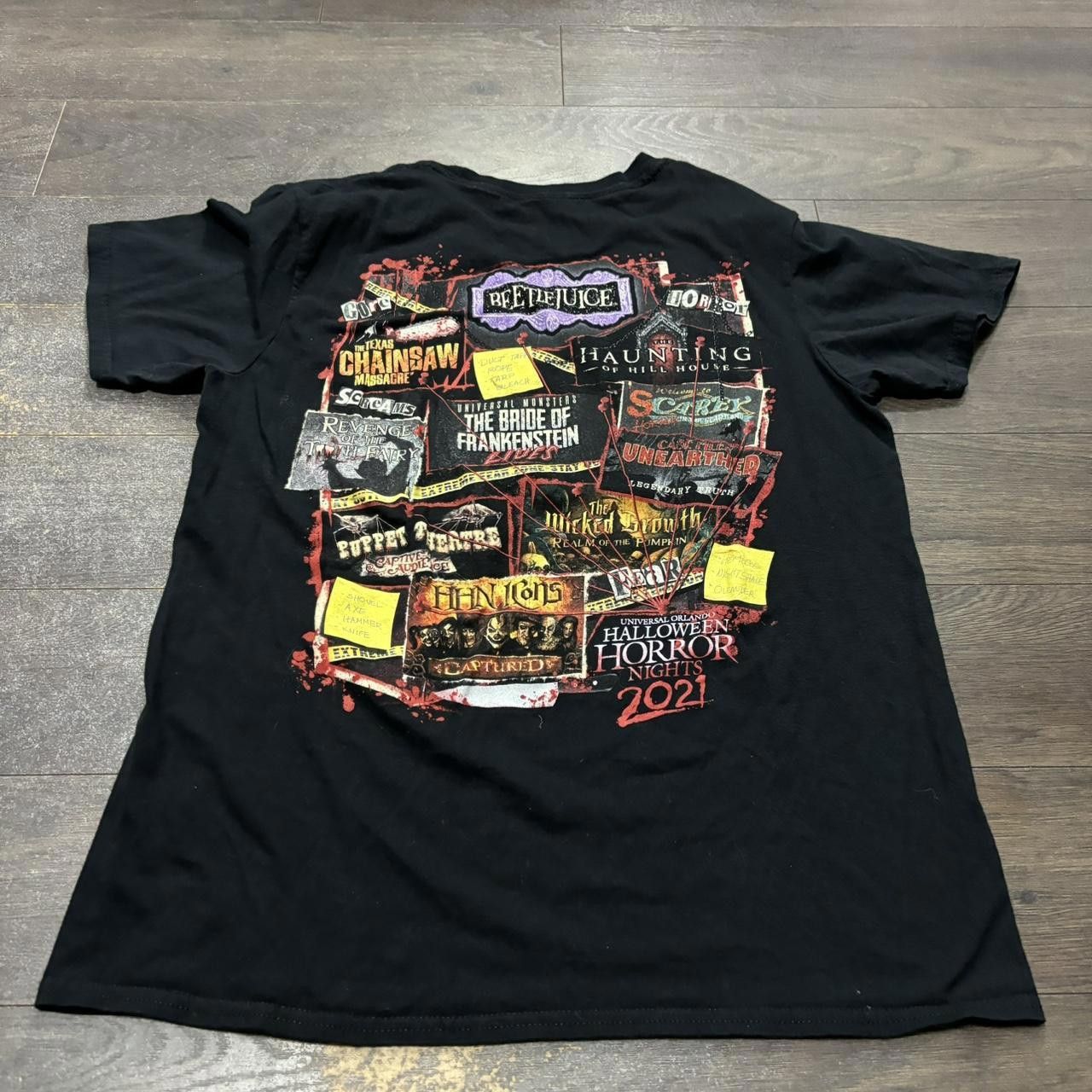 Designer Dont Go Alone Universal Halloween Horror Nights T Shirt 2021 Size US M / EU 48-50 / 2 - 5 Thumbnail