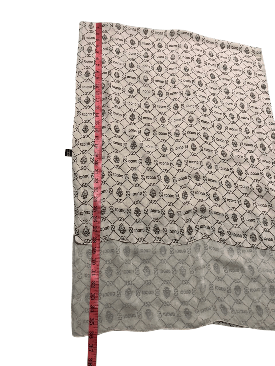 Gucci × Vintage Vintage Gucci Monogram Silk Shawls Scarf Size ONE SIZE - 11 Thumbnail