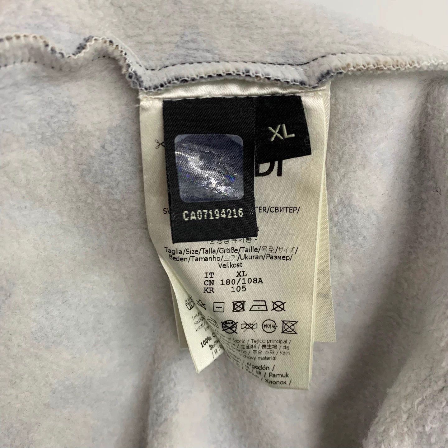 Fendi FENDI All-over Logo Crewneck Sweatshirt XL Size XL / US 12-14 / IT 48-50 - 7 Thumbnail