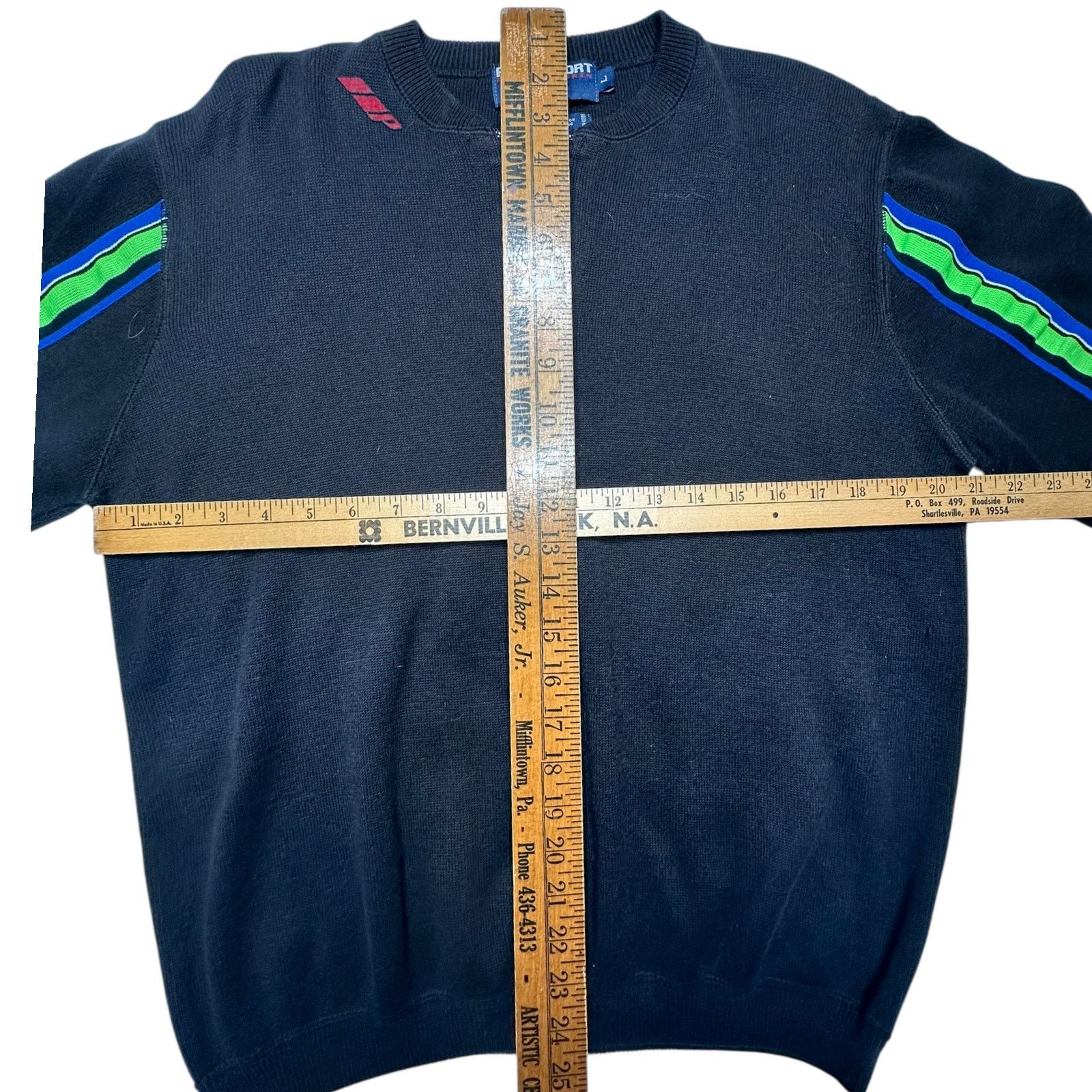 Polo Ralph Lauren Vintage Polo Ralph Lauren Sport 1/4 Zip Sweater Size Large Size US L / EU 52-54 / 3 - 4 Thumbnail