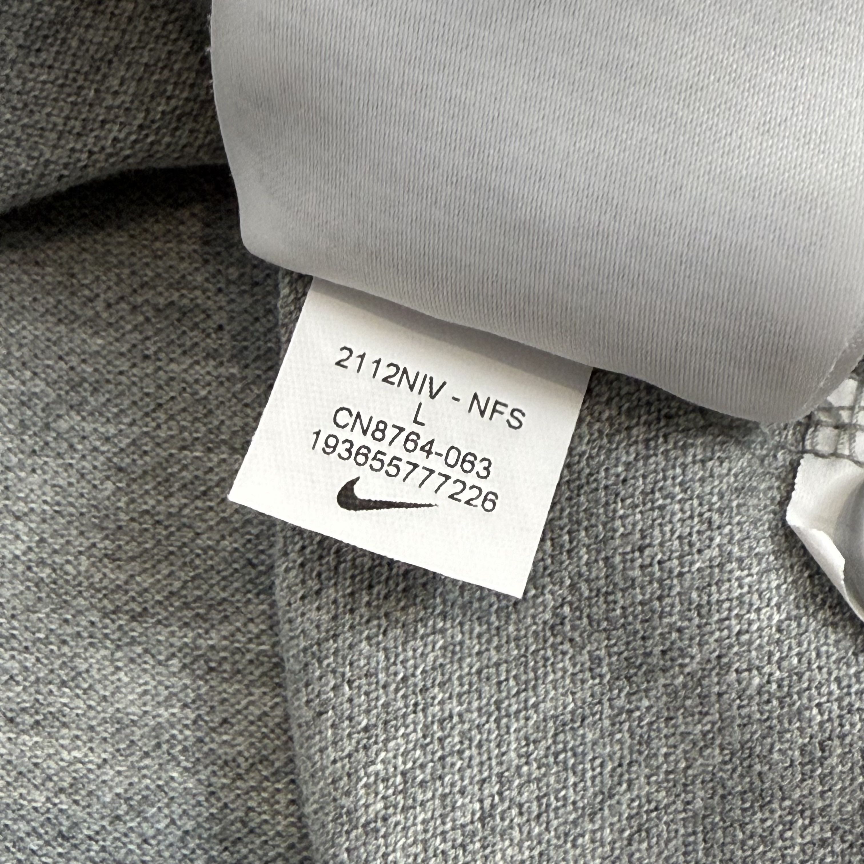 Nike Nike NSW Grey Polo Tee Shirt L Size US L / EU 52-54 / 3 - 9 Thumbnail