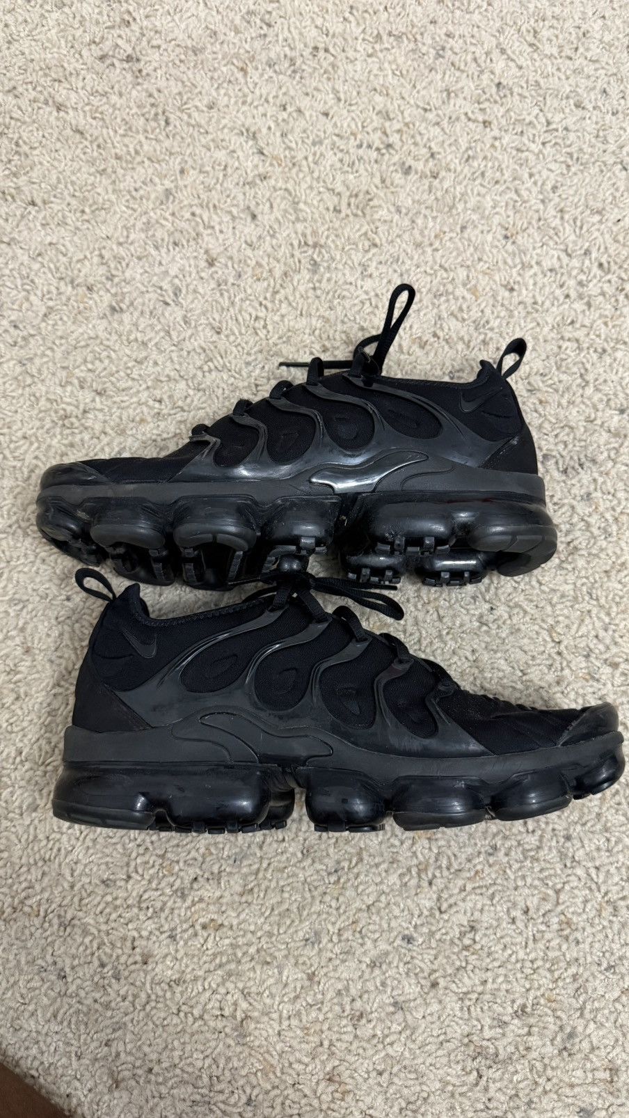 Nike Black VaporMax Shoes Size US 10.5 / EU 43-44 - 3 Thumbnail