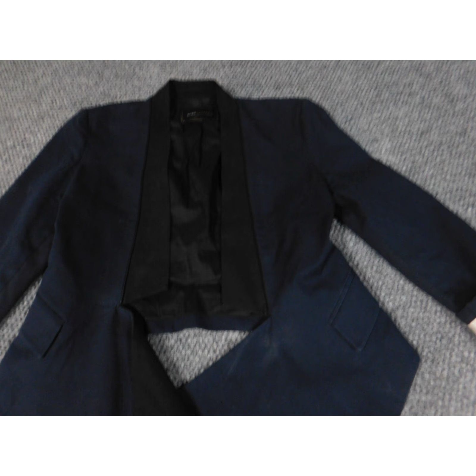 Bcbgmaxazria BCBGMaxazria Womens Jacket 2XS XXS Blue Open Size XXS / US 00 / IT 34 - 5 Thumbnail