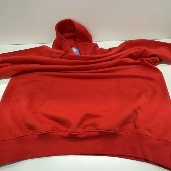 Balenciaga Balenciaga Balenciaga Red Hooded Sweatshirt -2507 Size US XL / EU 56 / 4 - 5 Thumbnail
