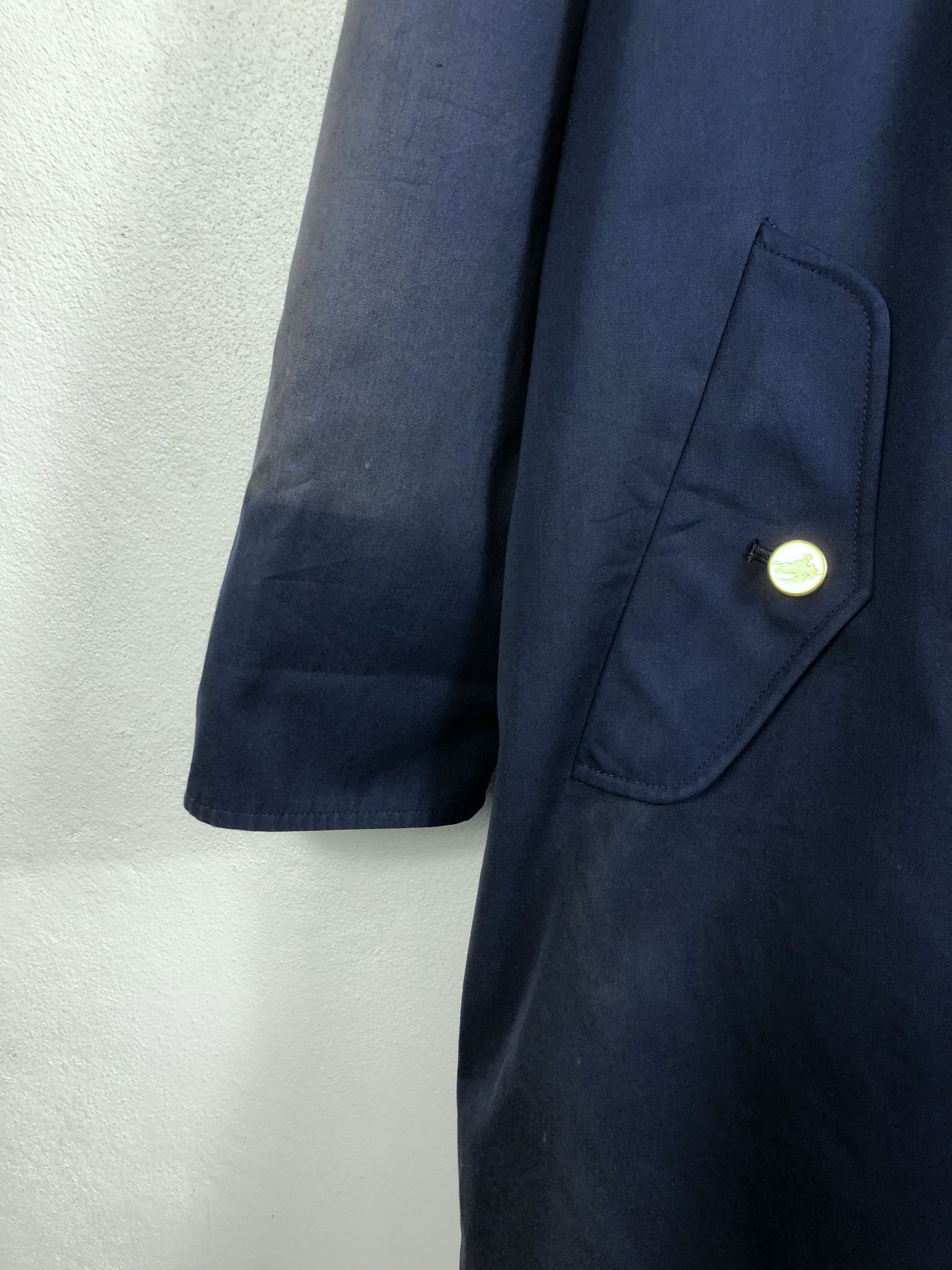 Burberry Prorsum Vintage Burberrys Nova Check Big Logo Trench Coat Jacket Size US M / EU 48-50 / 2 - 6 Thumbnail