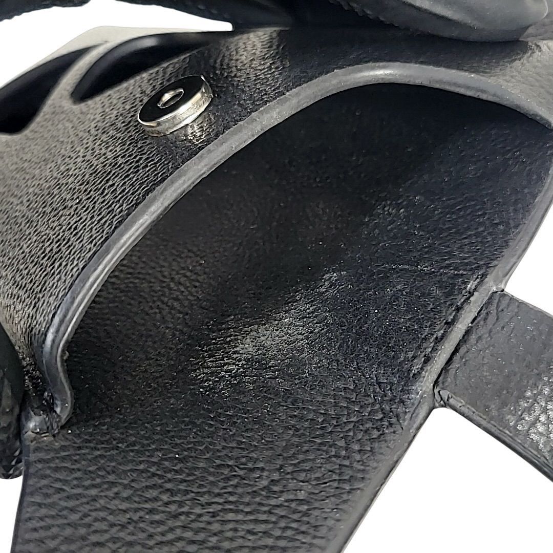 Heliot Emil Leather Phone Holder Smartphone Case Shoulder Bag Black Size ONE SIZE - 9 Thumbnail