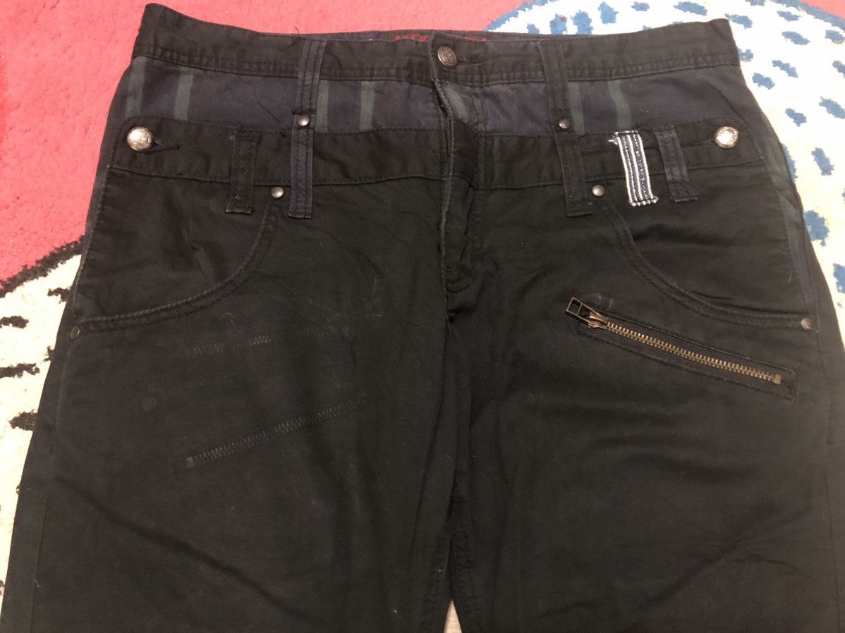 Japanese Brand 🔥 Vintage JACK SERIKA Double Waist Jeans Size US 32 / EU 48 - 3 Thumbnail