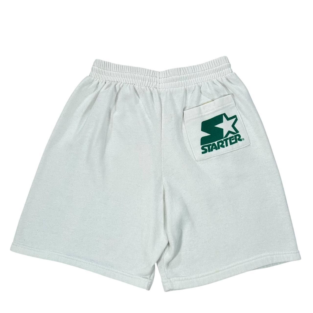 Starter VTG Starter NBA Basketball Boston Celtics Larry Bird Shorts Size US 32 / EU 48 - 4 Thumbnail