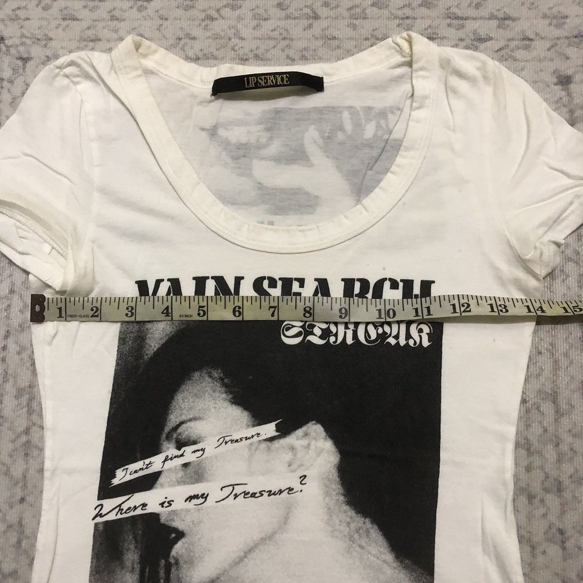 14th Addiction Rare Distressed Lip Service ‘Vain Search’ Seditionaries Tees Size US XXS / EU 40 - 19 Thumbnail
