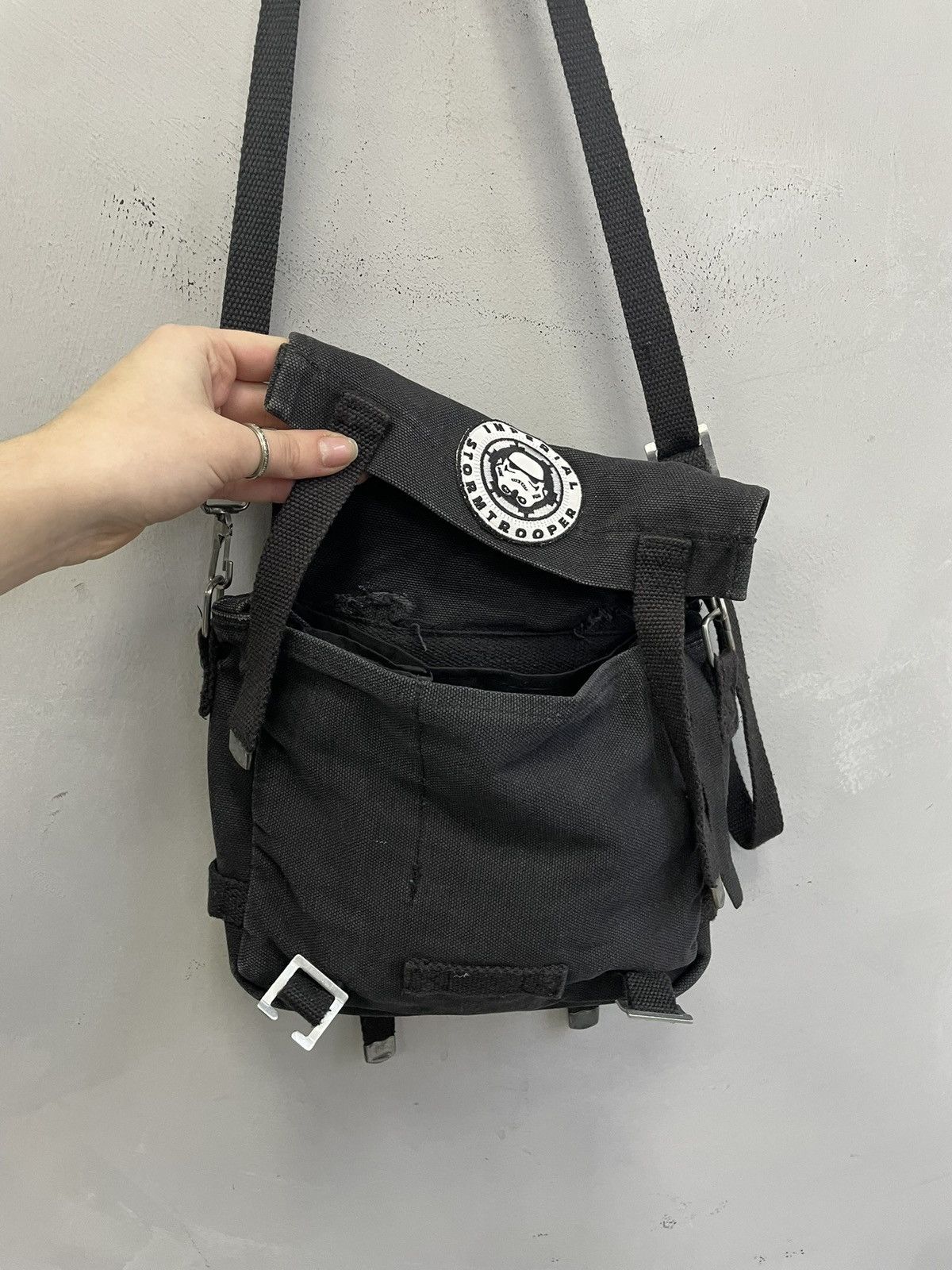 Junya Watanabe Black tactical crossbody bag buckle straps utility tech Size ONE SIZE - 10 Thumbnail