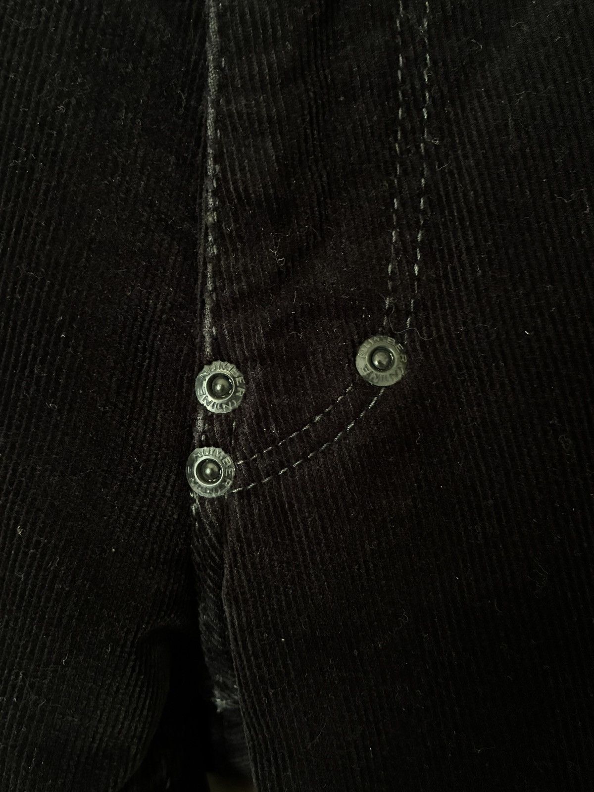Number (N)ine Number (N)ine FW06 Pain Corduroy Zipper Pants Size US 30 / EU 46 - 3 Thumbnail