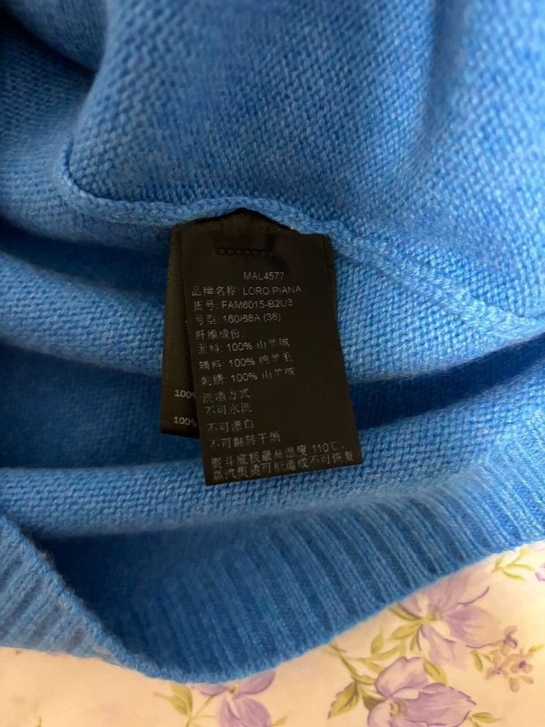 Ermenegildo Zegna Loro Piana Cashmere Snowflake Sweater- Size US M / EU 48-50 / 2 - 6 Thumbnail