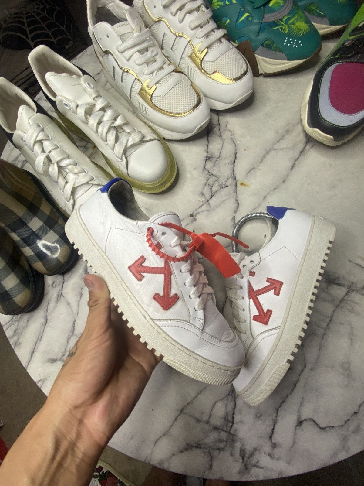 Off White Off white vulcanized low Grailed