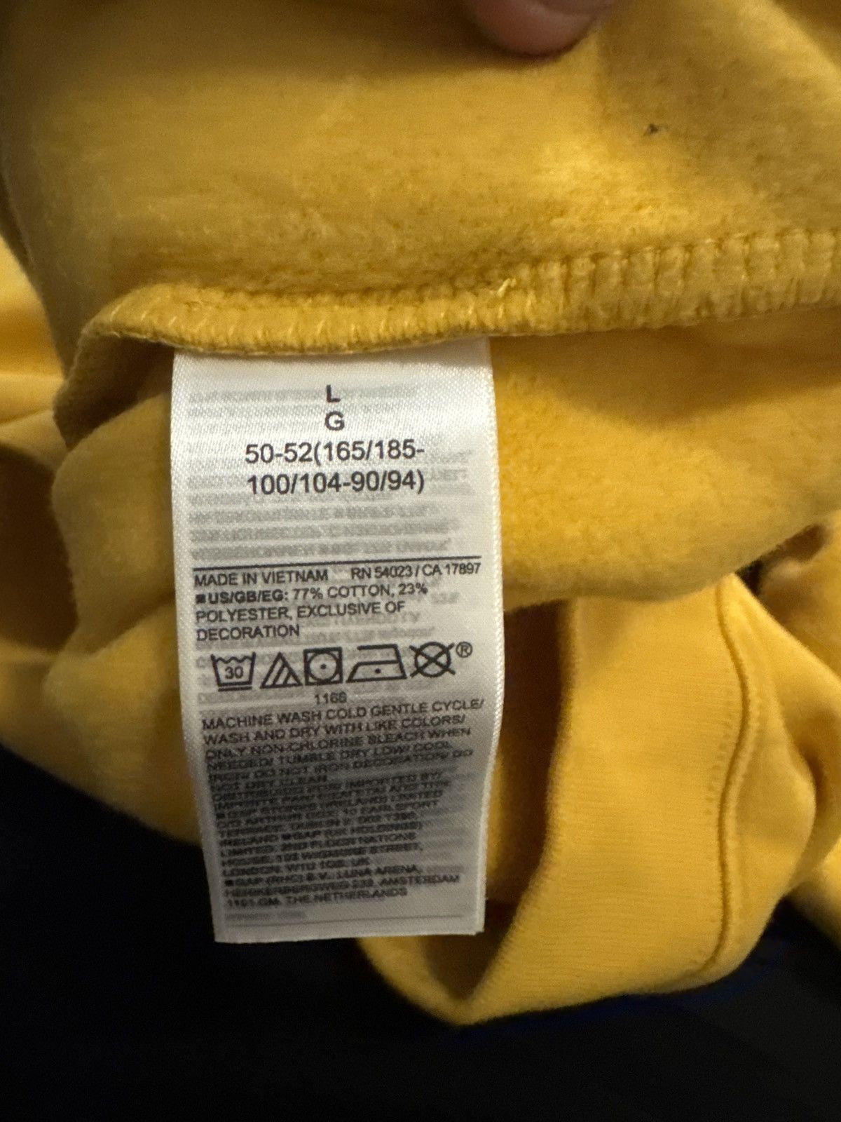 Dapper Dan × Gap Gap x Dapper Dan collab hoodie size Large Size US L / EU 52-54 / 3 - 3 Thumbnail