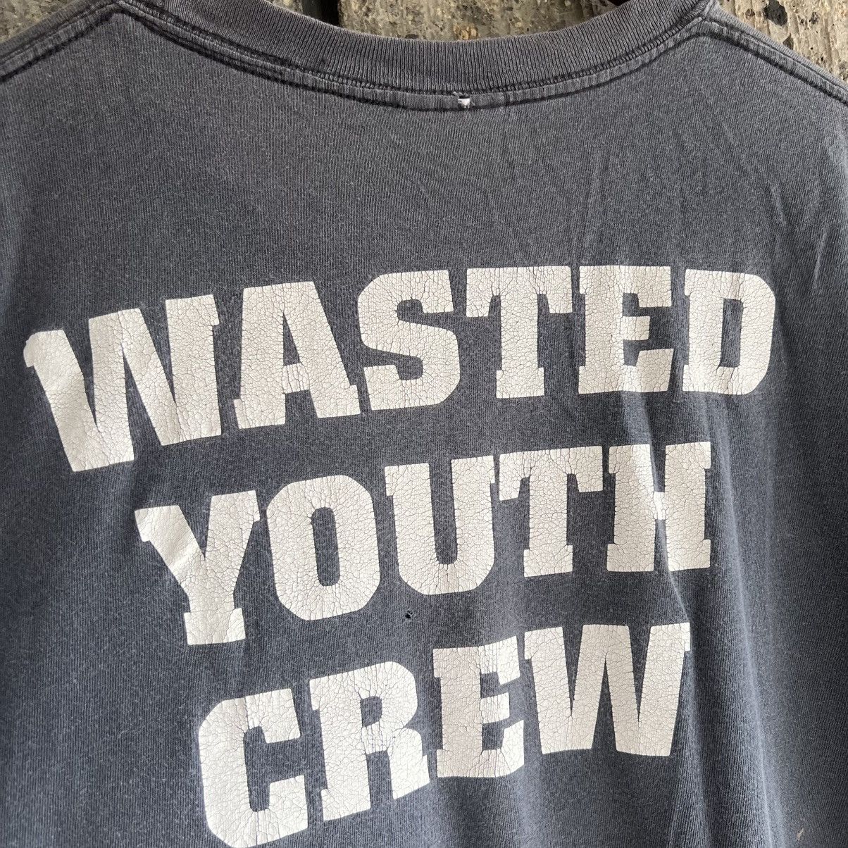Vintage 1999 Blood For Blood Wasted Youth Crew Band Tee Shirt Size US XL / EU 56 / 4 - 7 Thumbnail