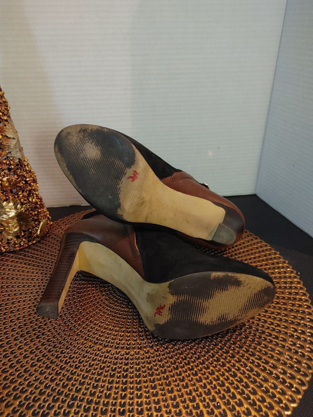 Banana Republic Banana Republic Heeled Booties Size 10M Size US 10 / IT 40 - 6 Thumbnail