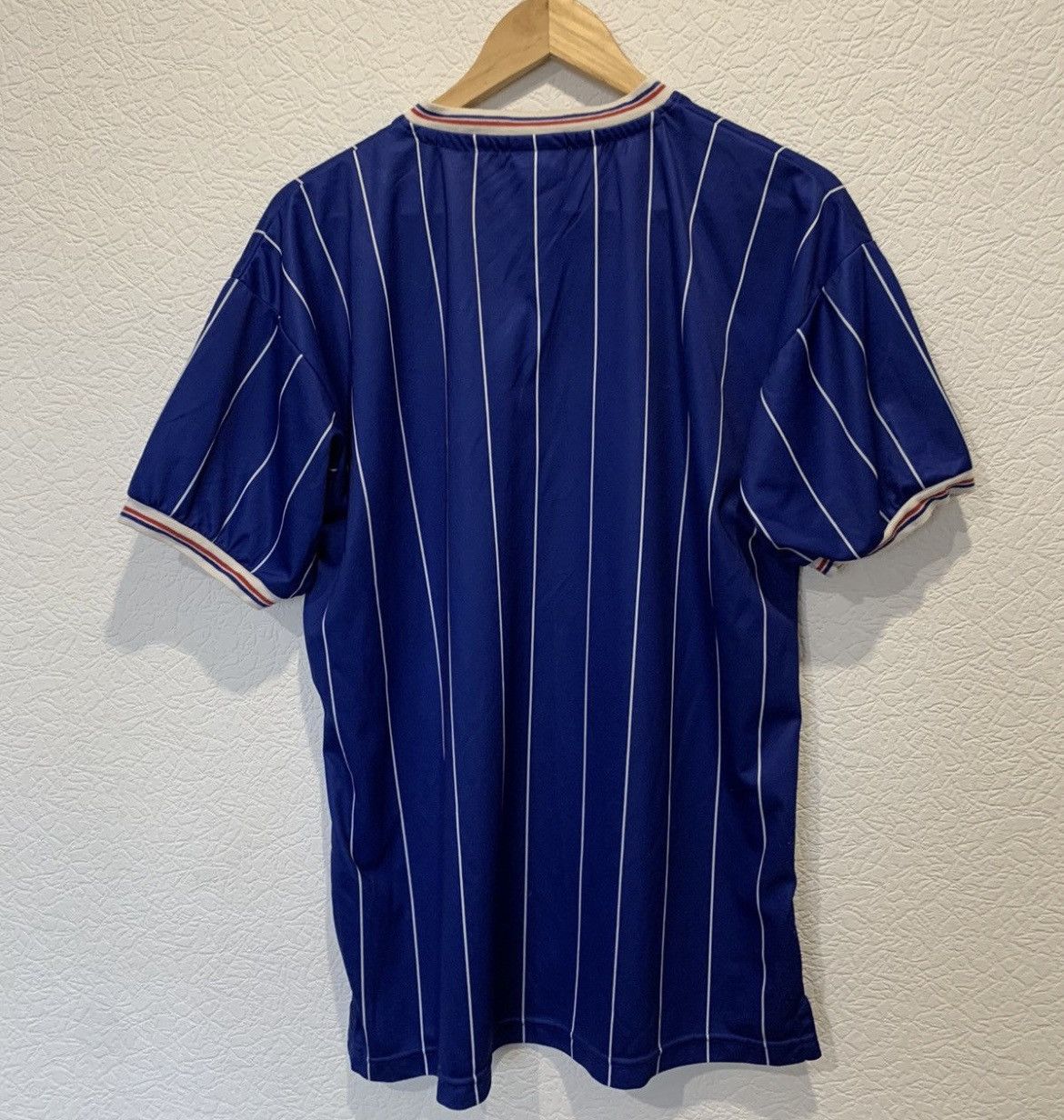 Vintage RANGERS VINTAGE SOCCER JERSEY 1983/1984 HOME KIT FOOTBALL Size US L / EU 52-54 / 3 - 6 Thumbnail