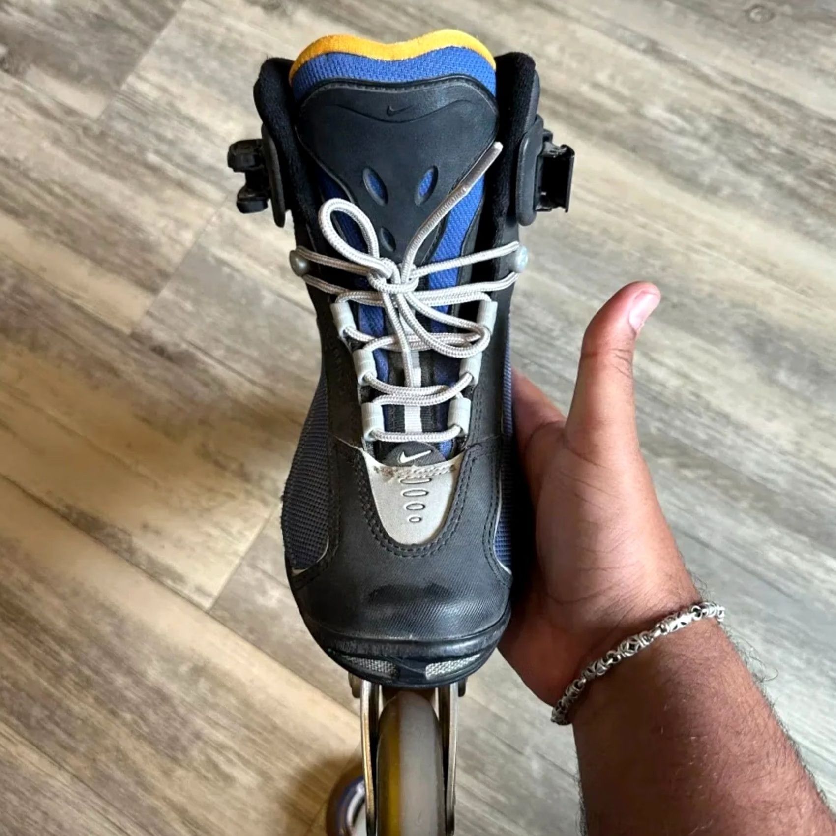 Nike Vintage 90s Nike Air Max N-Dorfin 3 Roller Blade Skates - Size 6 RARE - Women's Size US 6 / IT 36 - 4 Thumbnail