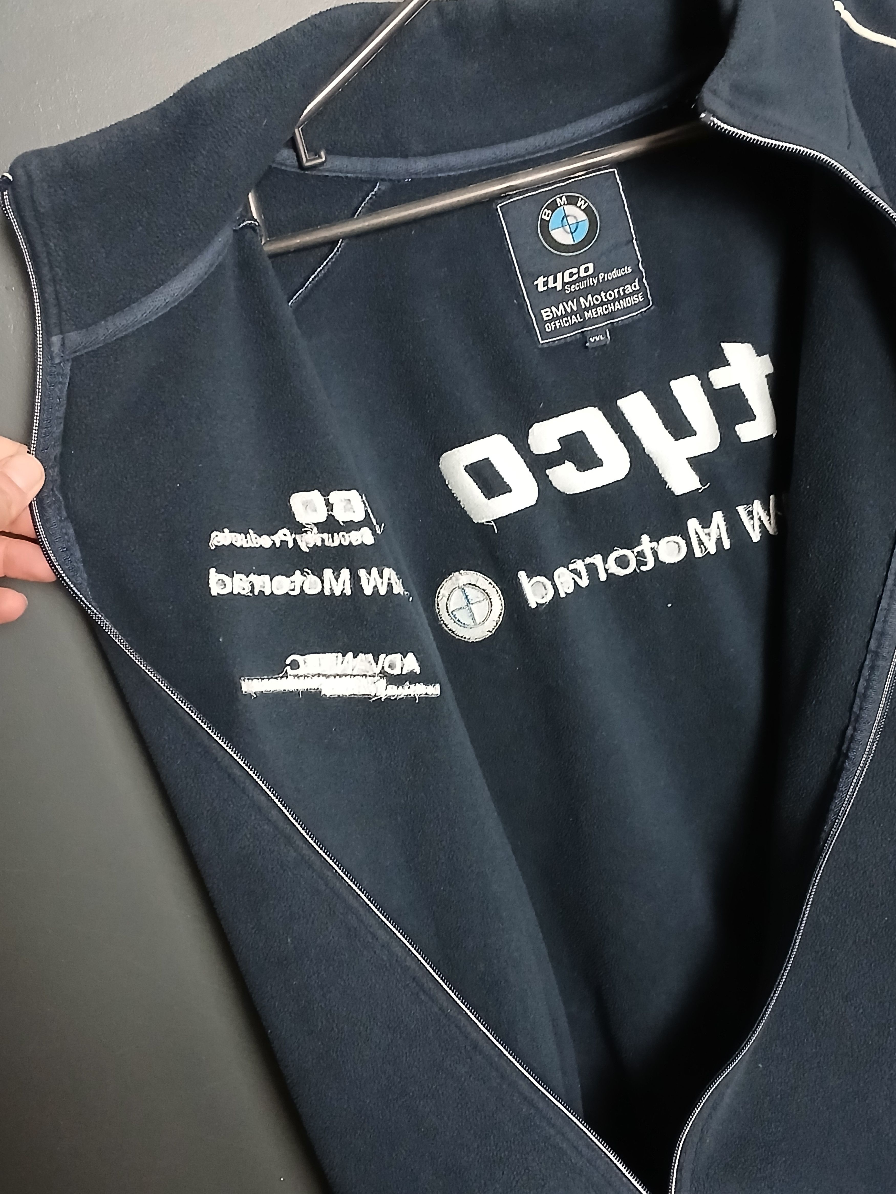 BMW BMW Mottorad Racing Moto Fleece Sweatshirt Size US XXL / EU 58 / 5 - 12 Thumbnail