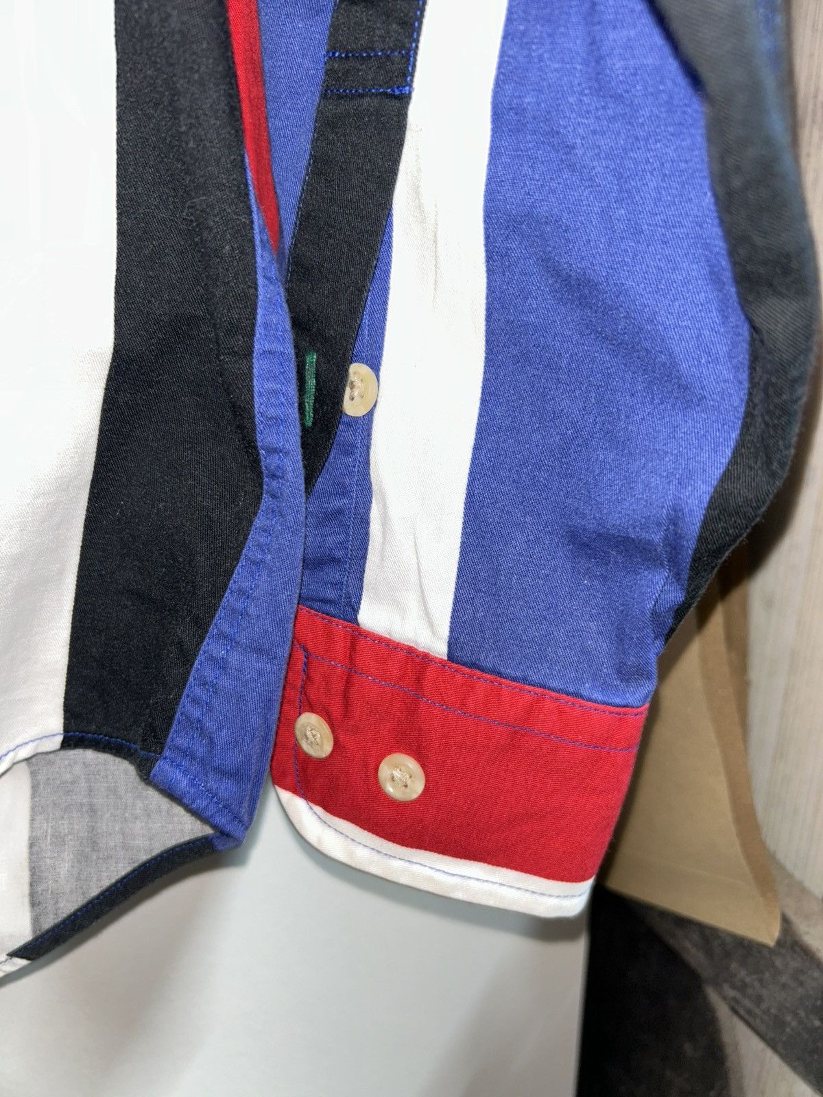 Tommy Hilfiger Striped Multicolor Button Up Longsleeve Shirt Size US L / EU 52-54 / 3 - 10 Thumbnail