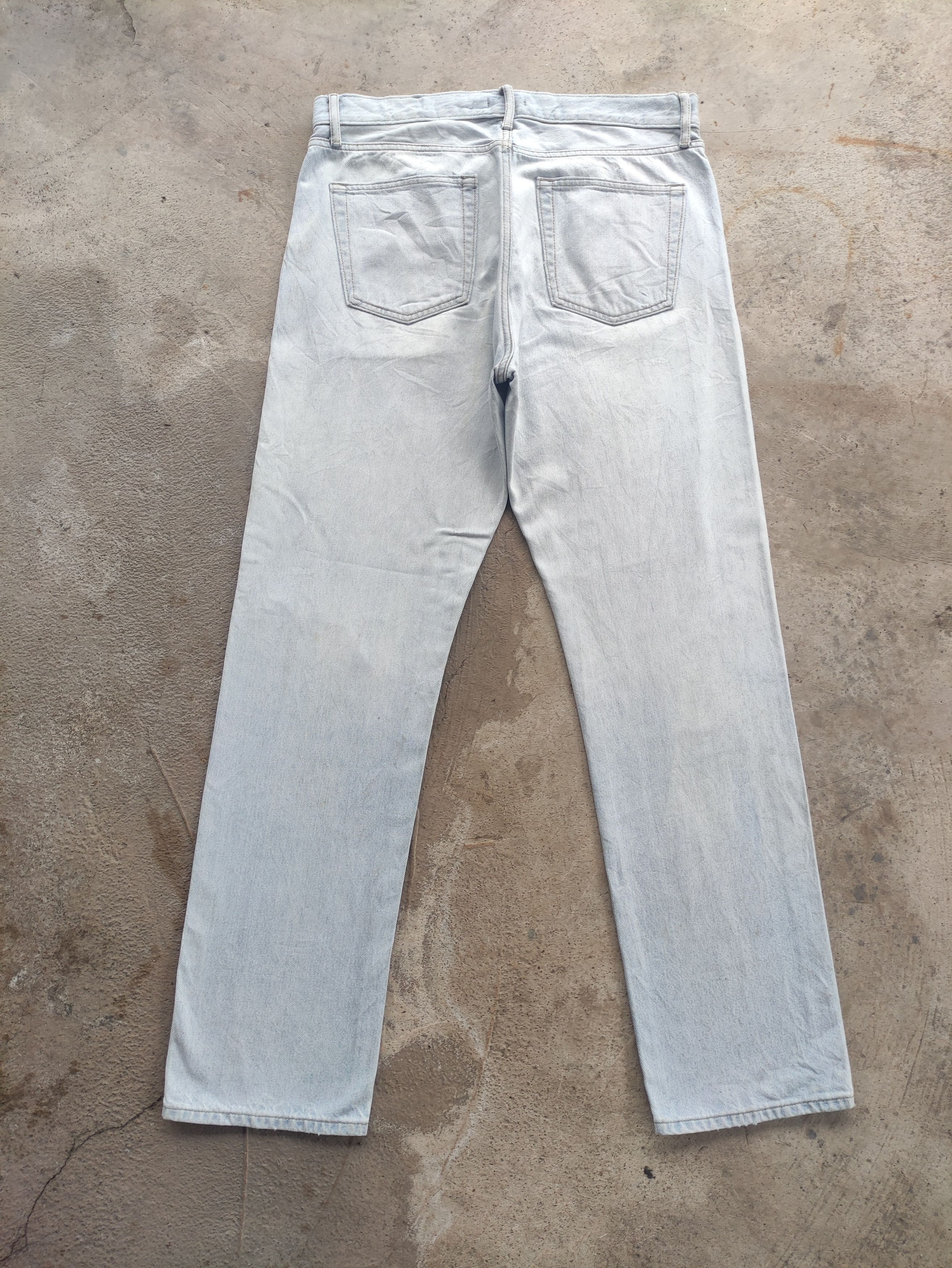 Japanese Brand Vintage Japanese Distressed Faded Denim Pants W34 Size US 34 / EU 50 - 8 Thumbnail