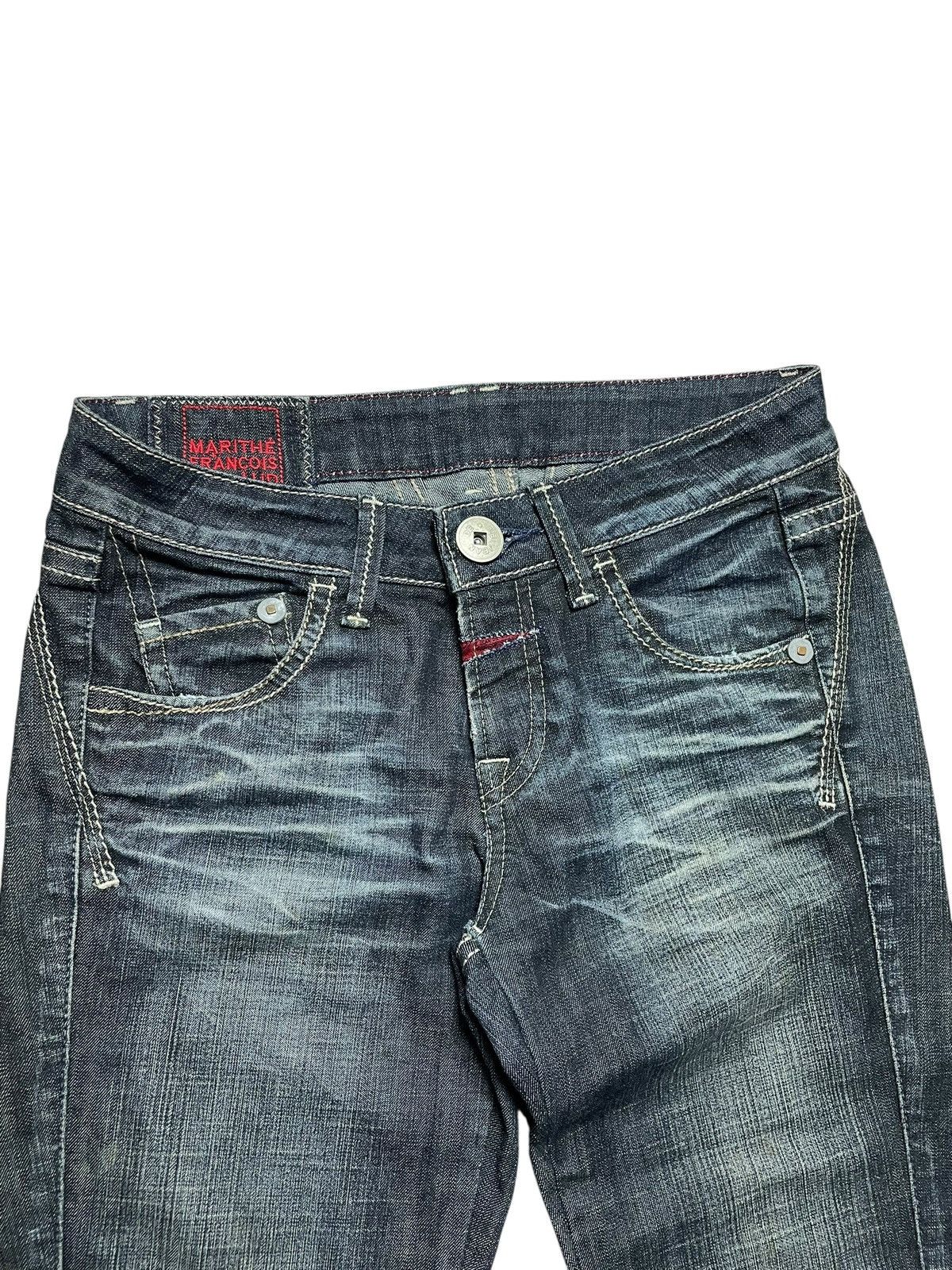 Marithe + Francois Girbaud Marithe Francois Girbaut Wash Denim Size US 29 - 2 Thumbnail