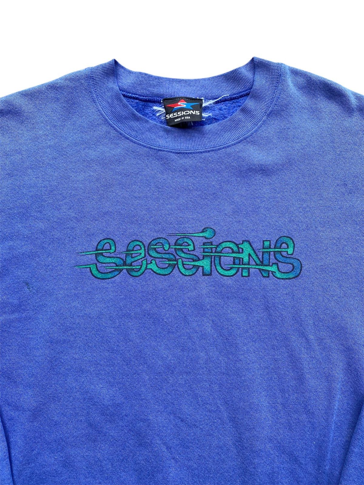 Sessions × Vintage Vintage Sessions Skateboard Sweatshirt Size US L / EU 52-54 / 3 - 2 Thumbnail