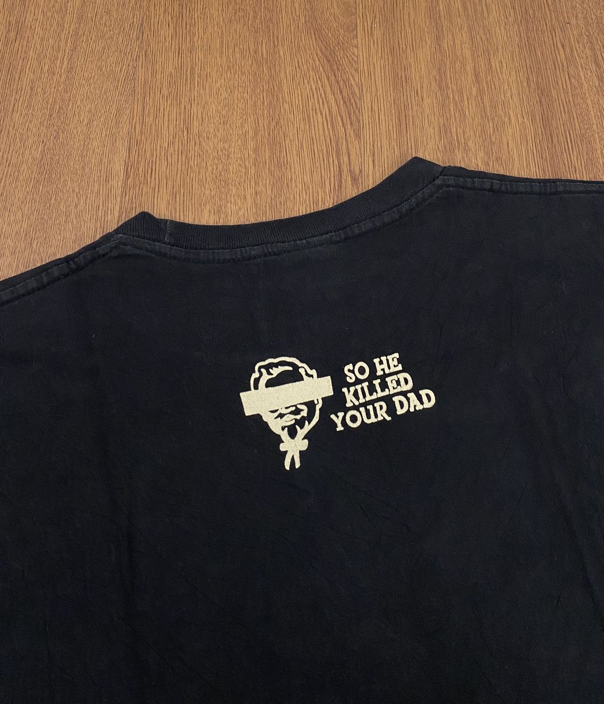 Vintage Parody KFC "so he killed your dad" t-shirt Size US L / EU 52-54 / 3 - 3 Thumbnail