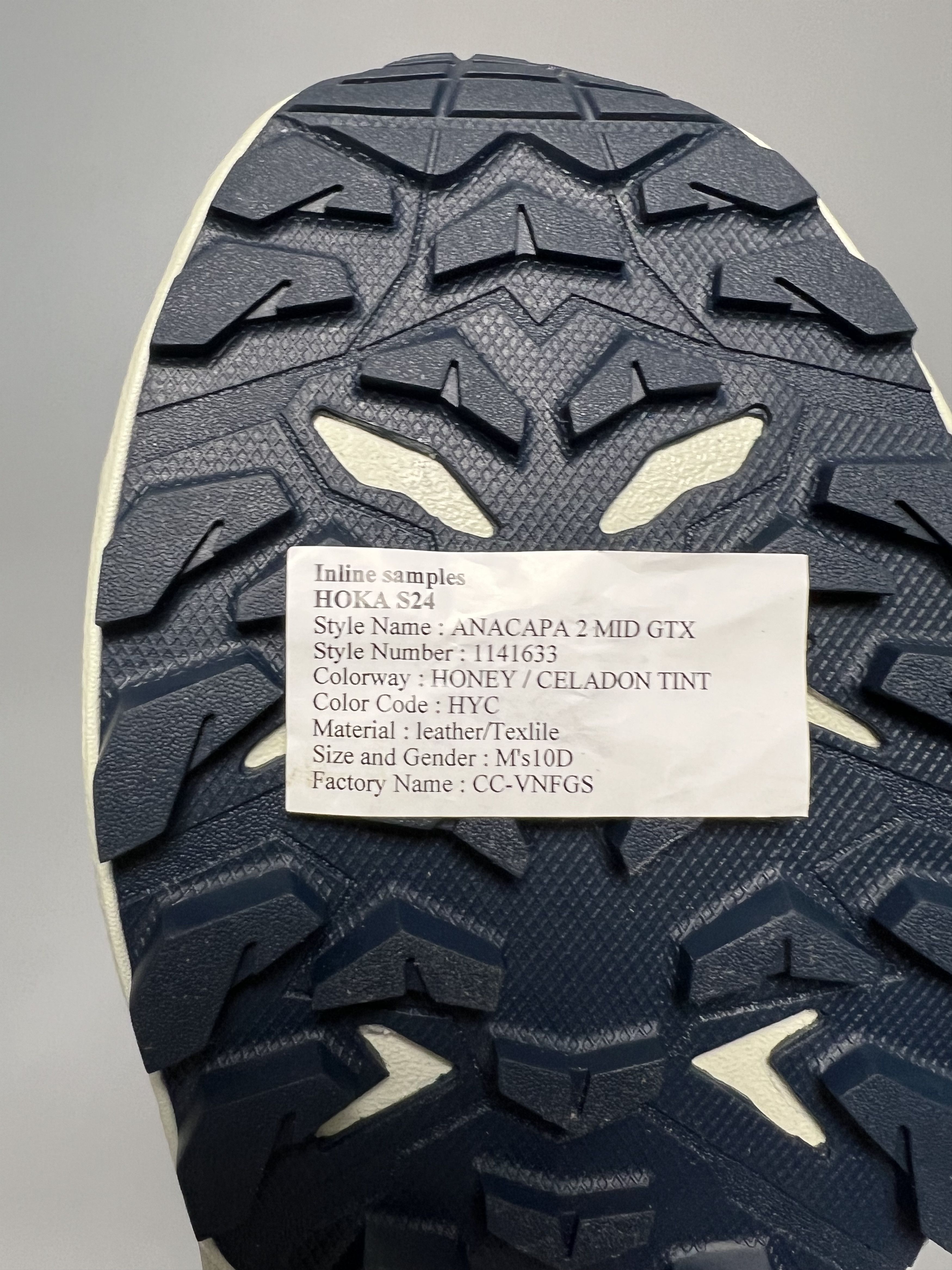 Hoka 10D Hoka One One Anacapa 2 Mid GTX Gore-Tex Hiking Shoes Size US 10 / EU 43 - 7 Thumbnail