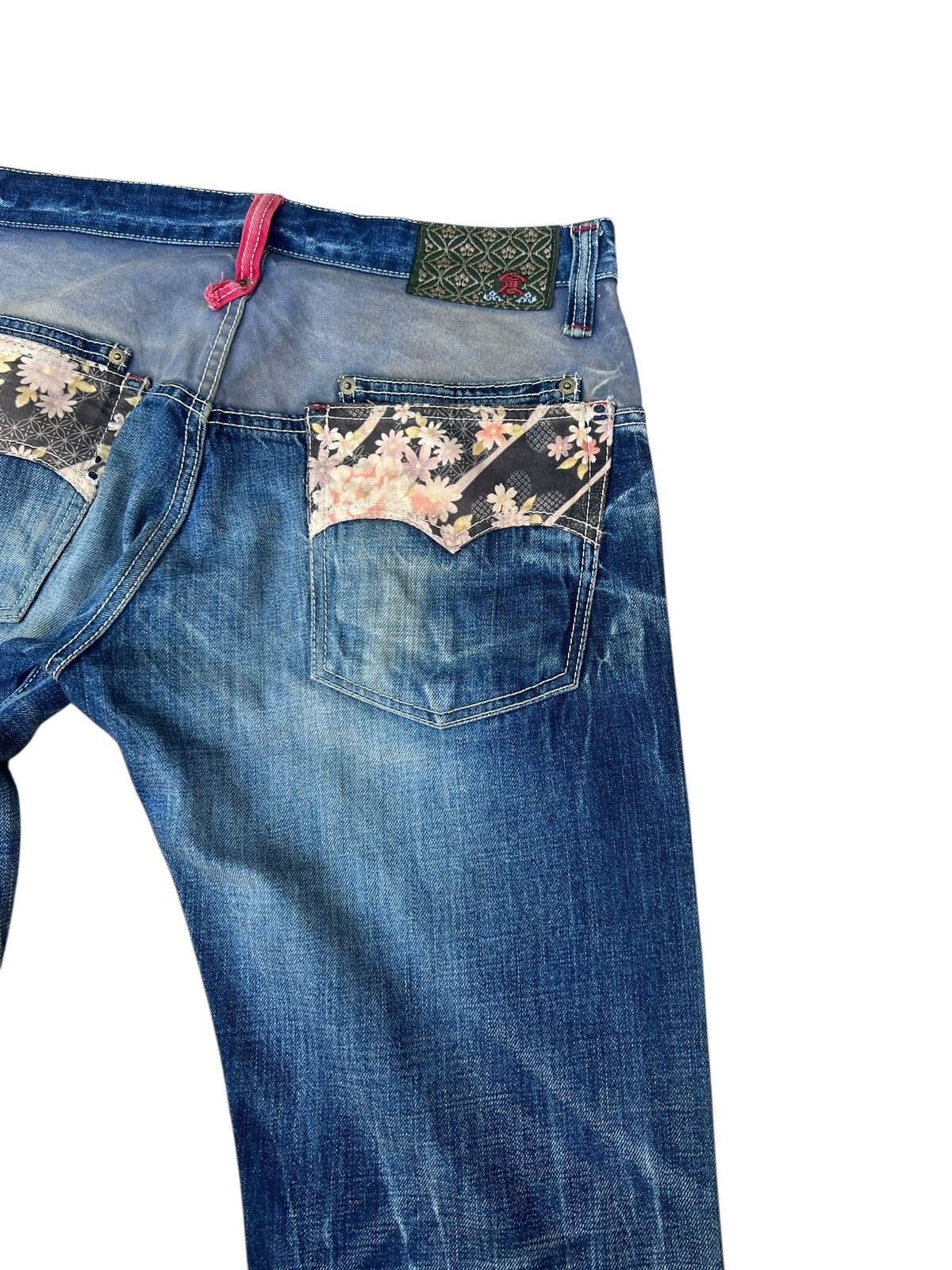 Eternal ETERNAL Japan Aging Distressed Mud Denim Hybrid Jeans Size US 32 / EU 48 - 18 Thumbnail