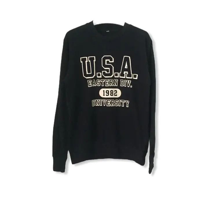Vintage Vintage Big Logo University Sweatshirt Size S / US 4 / IT 40 - 1 Thumbnail