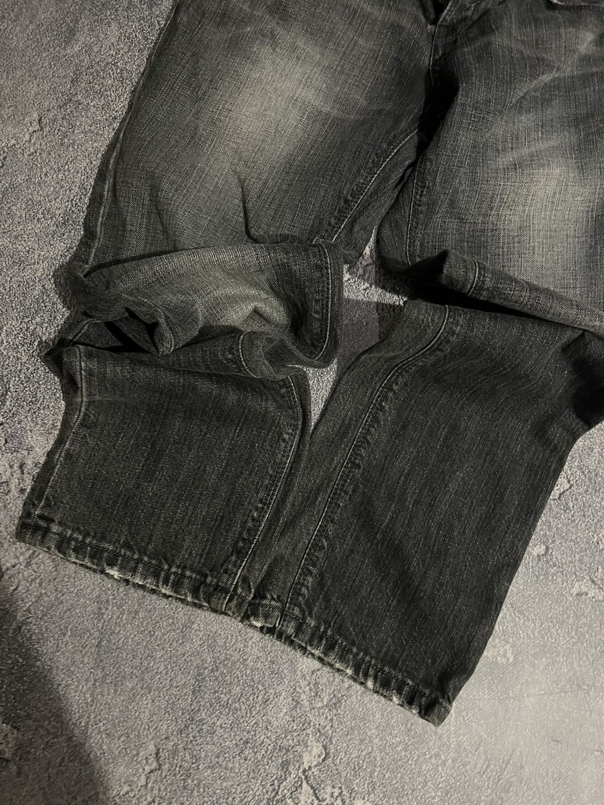 Japanese Brand Intentional Wear Y2K Aesthetic Distressed Skinny Jeans 90 Size US 31 - 6 Thumbnail