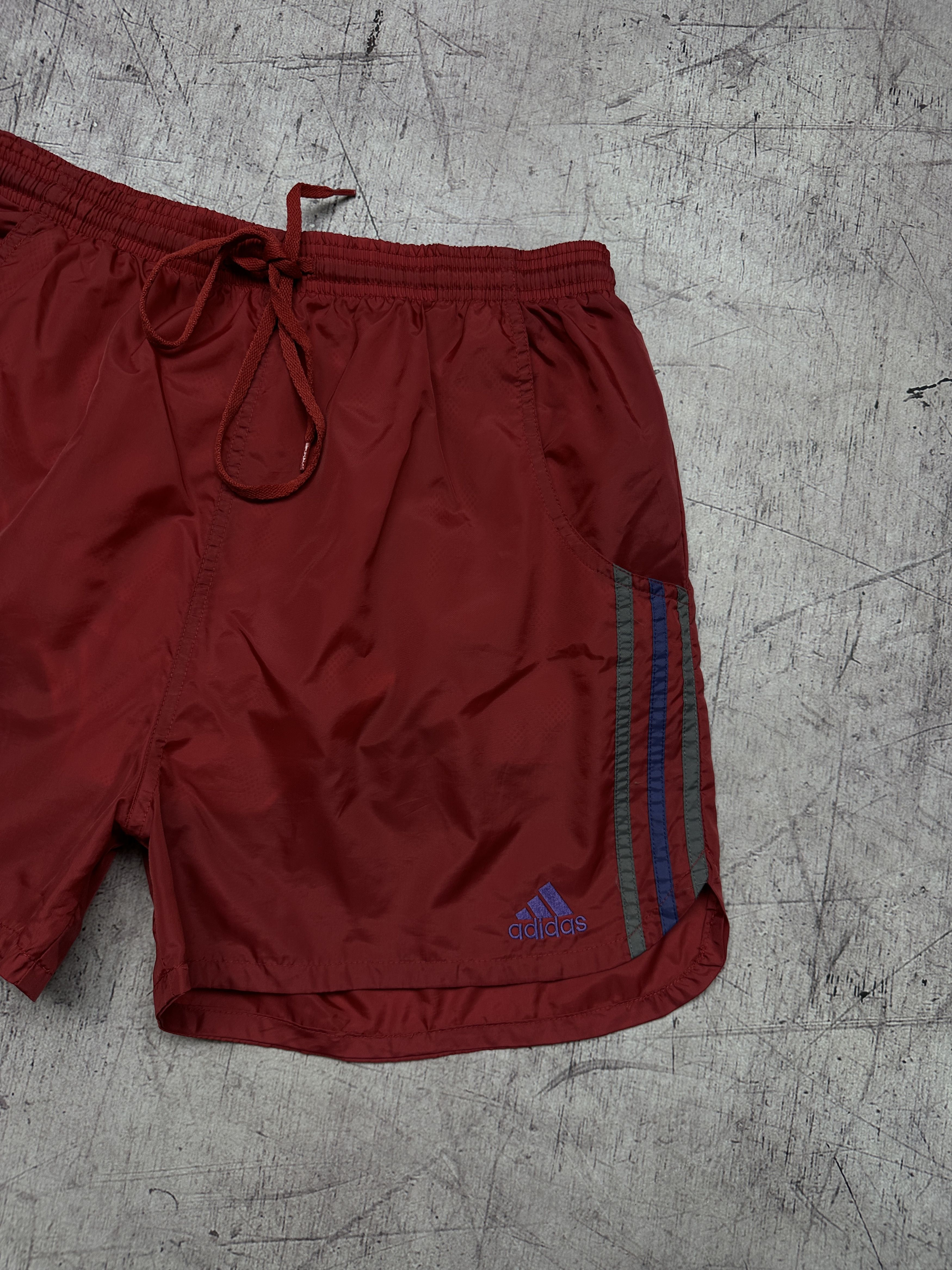 Adidas Adidas 90s Vintage Nylon Shorts Size US 32 / EU 48 - 2 Thumbnail