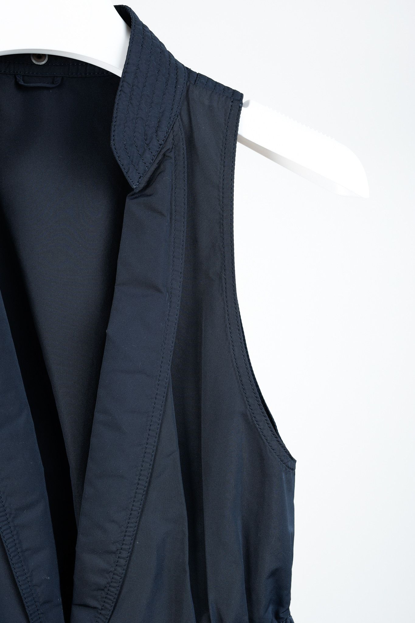 Brunello Cucinelli Brunello Cucinelli Navy Blue Active Vest Size S / US 4 / IT 40 - 4 Thumbnail