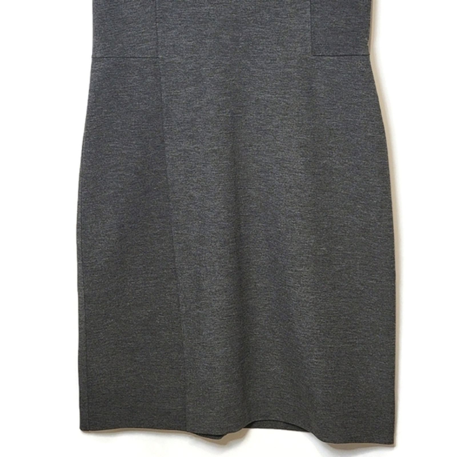 Theory Theory Gray Ponte Sheath Dress Minimalist Tailored XS Size 6 Size M / US 6-8 / IT 42-44 - 5 Thumbnail