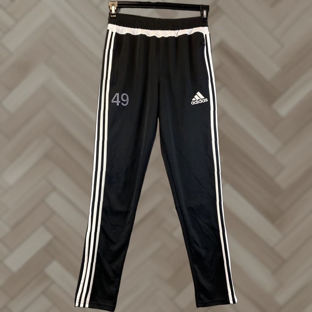 Adidas Adidas Climacool Womens Black w/ White Athletic Pants Ankle Zip Small 84-71 /79-34? Size 28" / US 6 / IT 42 - 1 Thumbnail