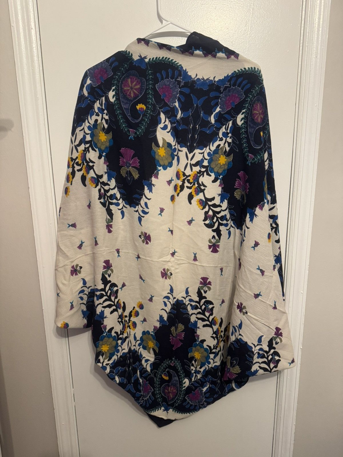 Other Multicolored Floral Boho Kimono Shrug Cover-Up Women's Size ONE SIZE - 6 Thumbnail