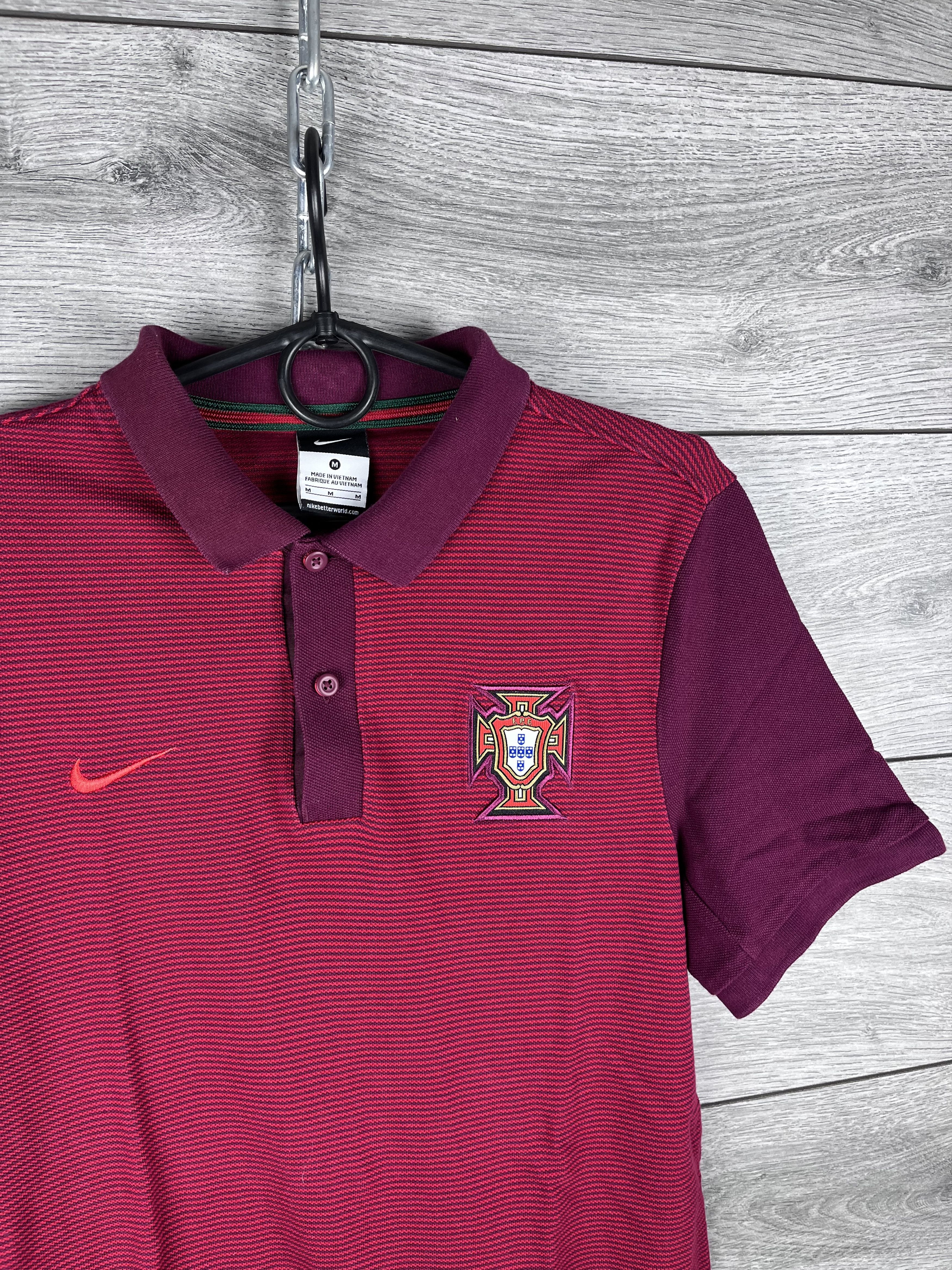 Nike Men's football polo Nike Portugal Authentic size M Ronaldo Size US M / EU 48-50 / 2 - 4 Thumbnail