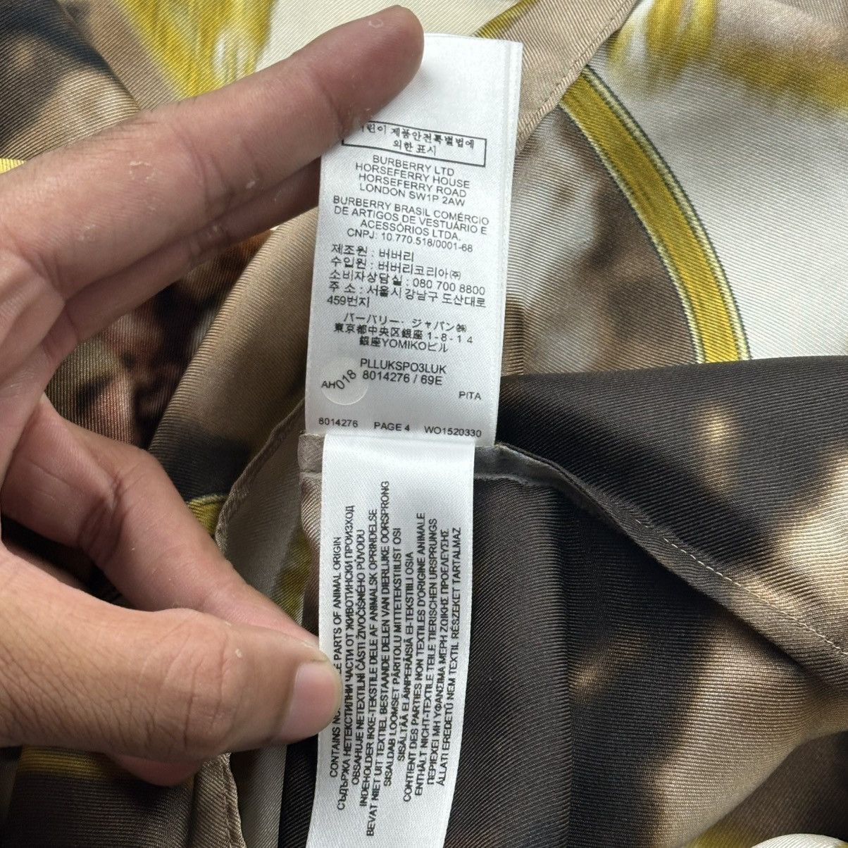 Burberry Burberry montage silk blouse Size M / US 6-8 / IT 42-44 - 5 Thumbnail
