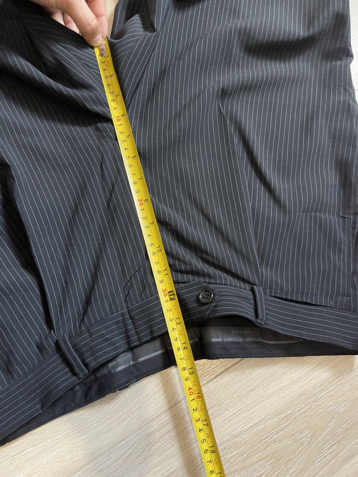 Cerruti 1881 × Vintage Cerruti 1881 Vintage trousers Black Wool Pleated Pants Size 42R - 12 Thumbnail