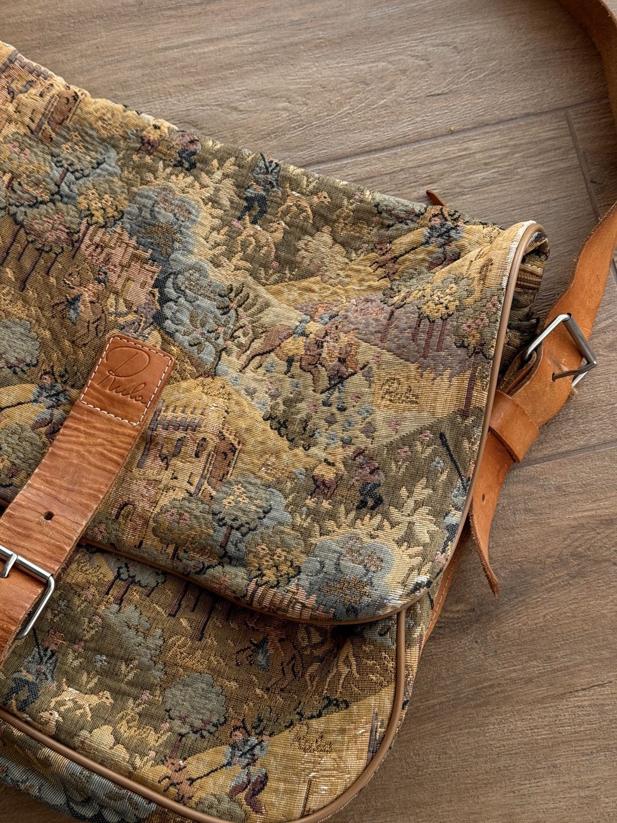 Japanese Brand × Vintage Vintage Rula Japanese Archival Full Embroidered Bag Size ONE SIZE - 3 Thumbnail