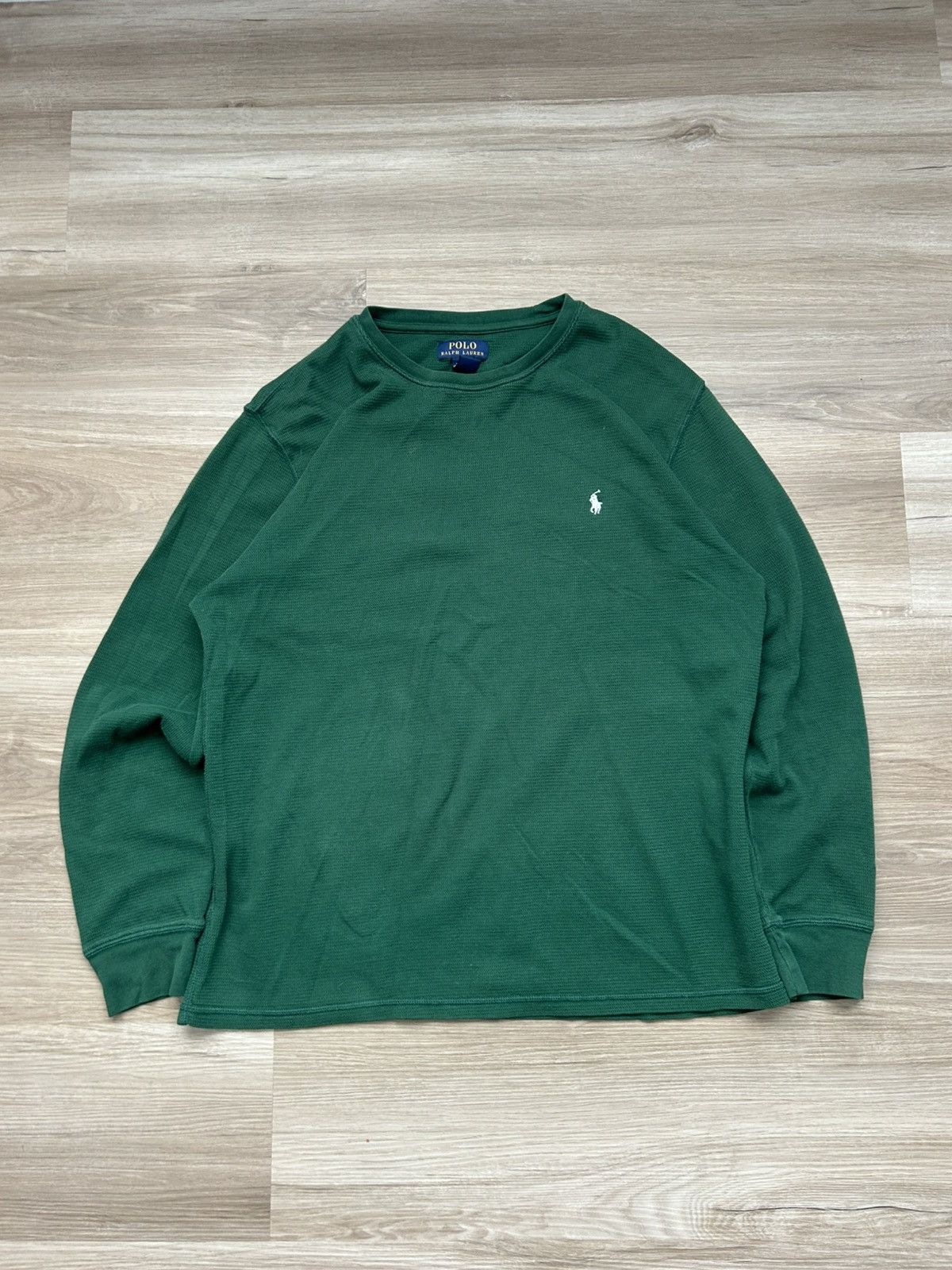 Polo Ralph Lauren Vintage Polo Ralph Lauren Thermal Size US L / EU 52-54 / 3 - 1 Thumbnail