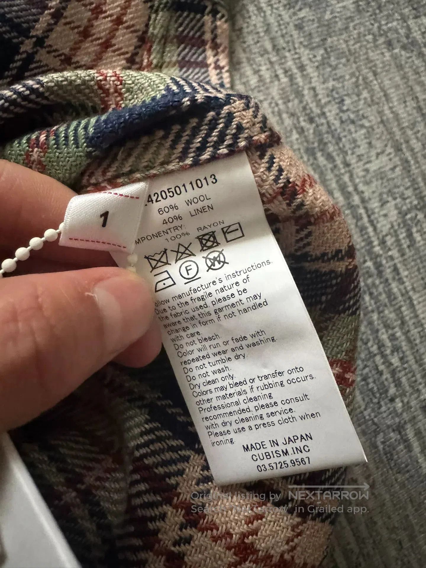 Visvim visvim lumber check long sleeve shirt. Size US M / EU 48-50 / 2 - 3 Thumbnail