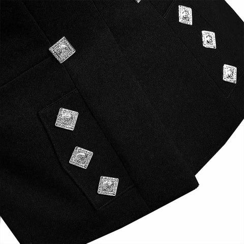 Handmade × Other Prince Charlie Jacket & Vest Black Scottish Formalwear M Size US M / EU 48-50 / 2 - 3 Thumbnail