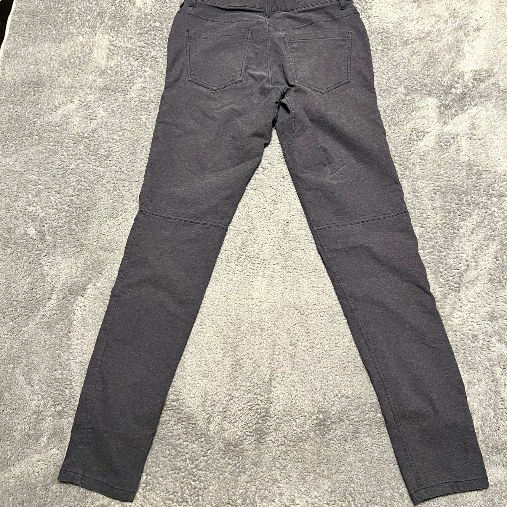Lululemon Lululemon Pants Mens 30 ABC Skinny Tech Canvas Heathered Blue M5992S Mens Regular 30 Inseam 33 Blue Pants Size US 30 / EU 46 - 3 Thumbnail