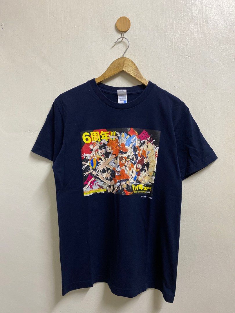 Anime × Japanese Brand Anime Haikyu Manga Panel Promo Tshirt Size US M / EU 48-50 / 2 - 4 Thumbnail